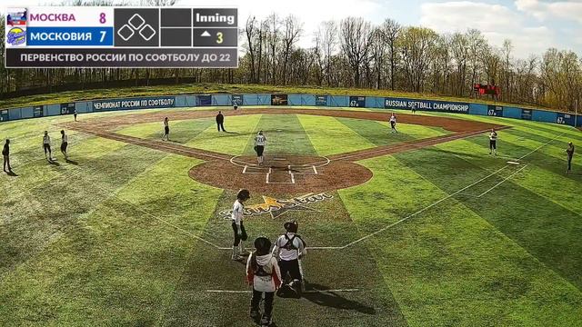 Московия - Сб. Москвы Первенство России по софтболу до 22 лет смотреть онлайн