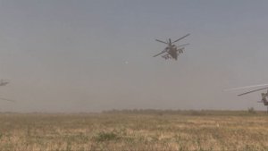 Боевая работа самого защищенного вертолета в мире - Ка-52