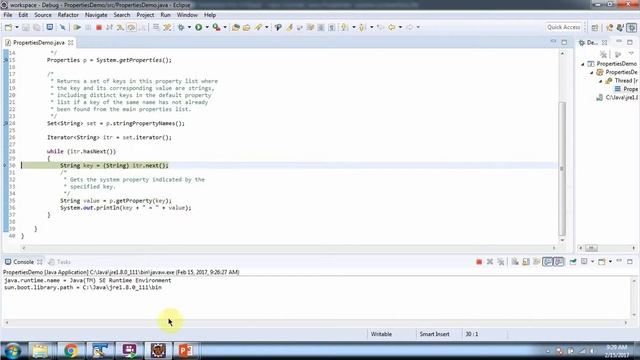 How to get all the system properties? | System class | Java Tutorial смотреть онлайн