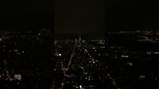 Вид с Empire state building (87 этаж)