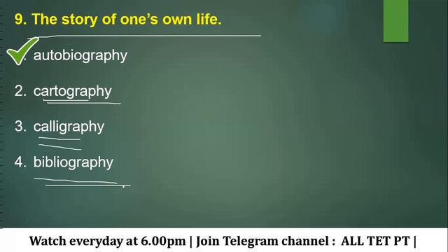 One Word Substitution– 03| English Topic Wise Mock Test| SLST PT 2022| WB Primary Tet English| WBSS