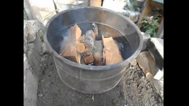 Делаем древесный уголь (для ковки) смотреть онлайн