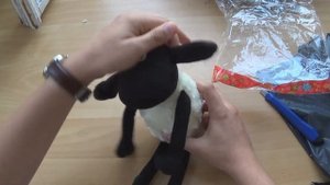 Мягкая игрушка "Овечка". Посылка из Китая