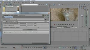 Как стабилизировать видео в Sony Vegas