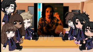 || Past Umbrella Academy react to Five | RU | Past 1/? | Qwiq ||