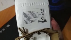 Розетка измеряющая потребление, распаковка.