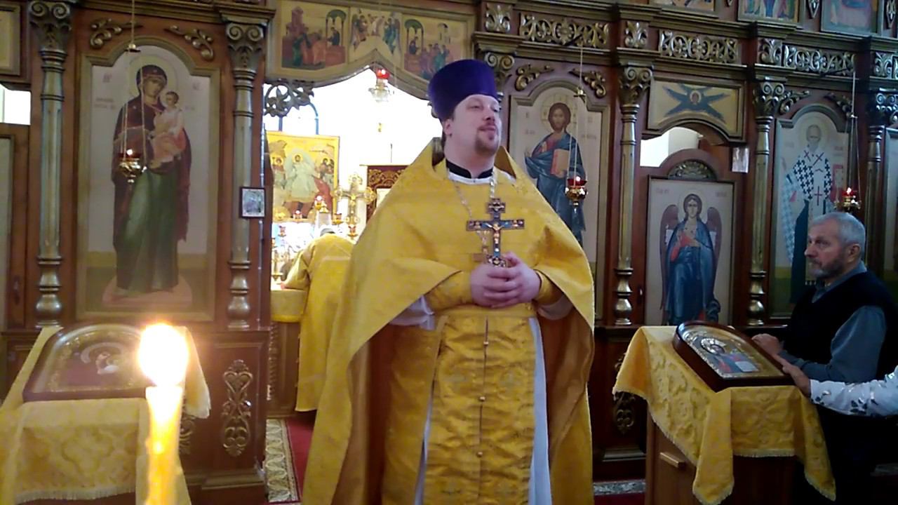 Проповедь иерея Евгения Сбитнева о свт. Иоанне Тобольском и Евангелие, 28 октября 2018г.