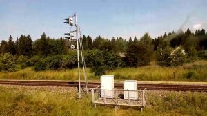 Поезд Иваново - Кинешма, путь от Иваново до Ермолино #иваново #кинешма #орлан