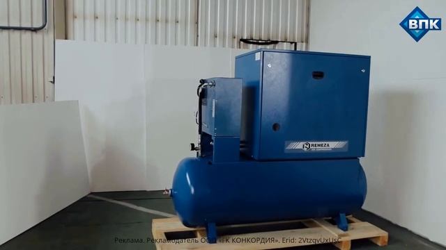 Винтовой компрессор Remeza (Ремеза) ВК15Т-10-500Д смотреть онлайн