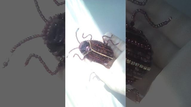 Брошь Жук аметист стразы  #украшения2023  #купитьБрошь #Brooches  #jewelry #броши #тренды2023