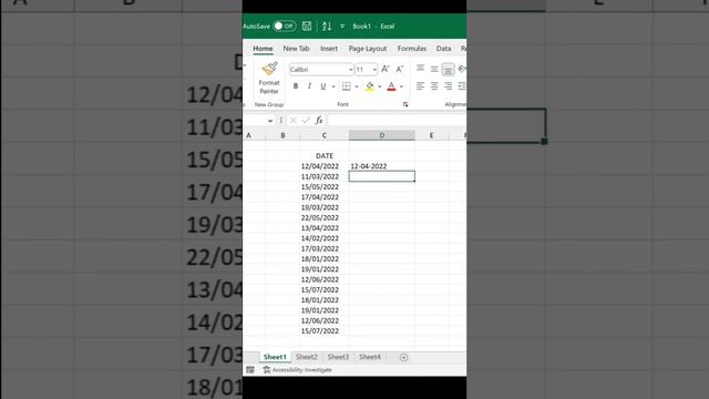 How to Convert Date Format In Excel | Excel Tips & Tricks