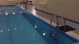 Бассейн в санатории Тумнин