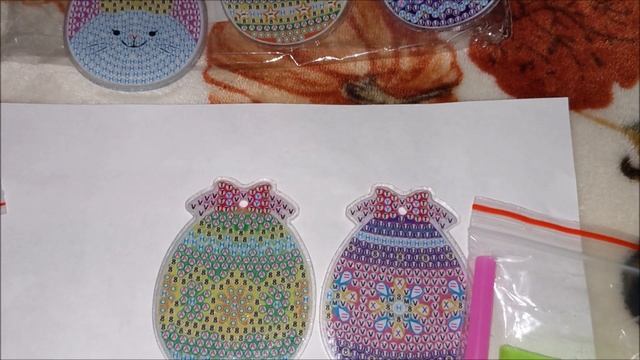 #294. Оформленная икона. Мой процесс от МОСФЫ. Распаковка пасхальных брелков и мандал. смотреть онлайн