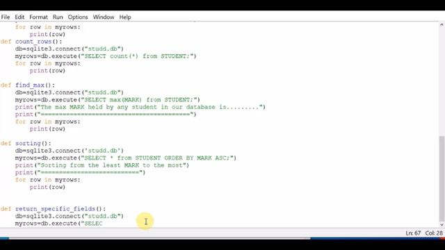 Complete tutorial on Python databases and sqlite – смотреть онлайн ...