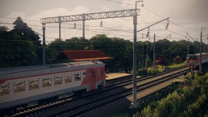 Железная дорога в minecraft: 1/Railways in minecraft: 1