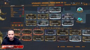 GRENDEL PRIME Build | Steel Path Meatball | Warframe