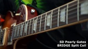 Burstbucker Pro VS Pearly Gates Humbucker Set Gibson Les Paul Standard