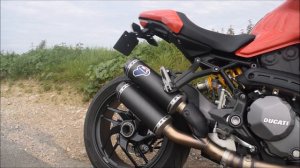 Ducati Monster 1200 Exhaust (Stock vs Termignoni)