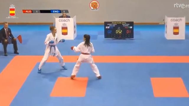 Серия A Karate1 2017 - Толедо. Финал в женском кумитэ до 55 кг смотреть онлайн