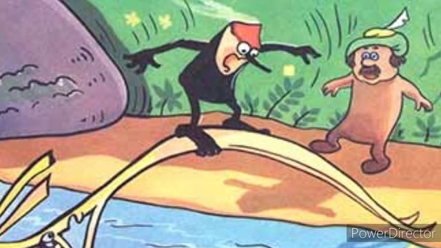 сказка "Соломинка, уголь и боб" Братья Гримм смотреть онлайн