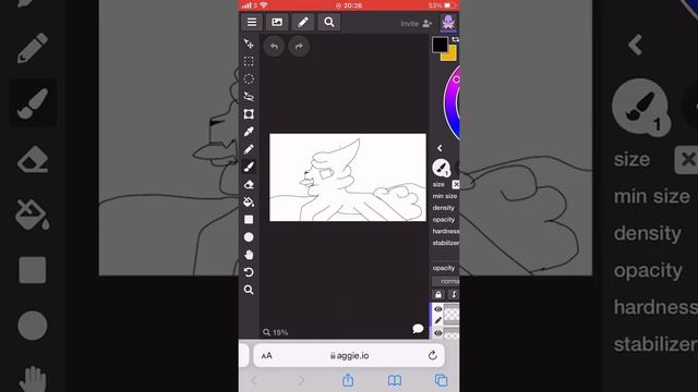 Quick drawing on Aggie.io I’ll make more Aggie.io vid on my comp смотреть онлайн