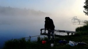Фидерная рыбалка на крупного карася в середине в июне Новосибирск