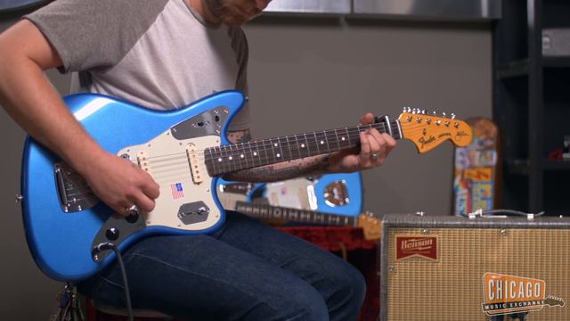 Johnny Marr Fender Jaguar Lake Placid Blue | CME Quick Riff | Shelby Pollard смотреть онлайн