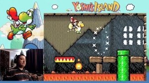 Yoshi's Island. Прохождение. World 1