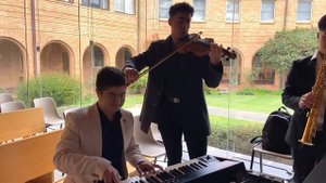 Can’t help falling in love with you - Elvis Presley (Piano, Violin & Saxophone Live Cover)