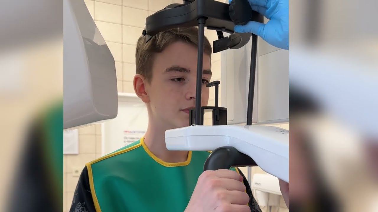 Как делается снимок 3D зубов (КТ) подросткам. смотреть онлайн