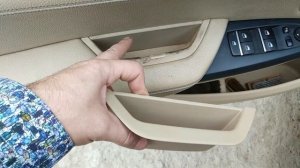 BMW X3 F25 замена салонной ручки (водительской) двери не разбирая панель-экран!