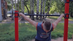 Выход Иисуса на турнике. Обучалка по Workout 17