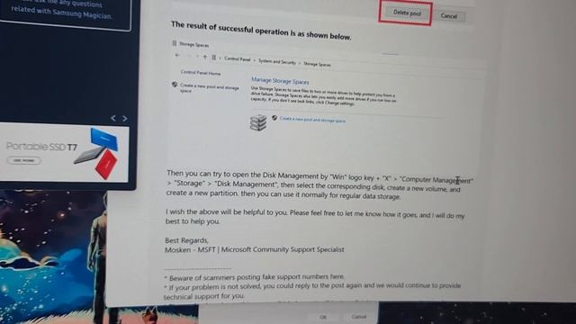 Samsung 980 pro not shown in Samsung Magician SOLVED!! FINALLY..and quick
