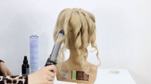 Прическа на длинные и средние волосы. Красивые прически пошагово