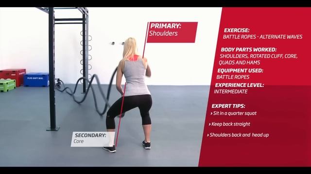 Battle Ropes - Alternate Waves смотреть онлайн