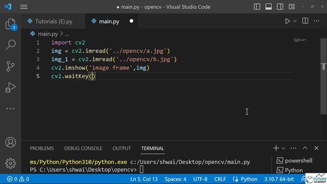 Image Processing with OpenCV & Python [1] | Eng.Shwel