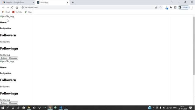 Card UI Design With React смотреть онлайн