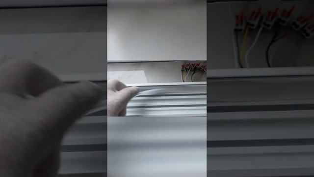 Встроенный карниз в натяжной потолок пк-14 #натяжныепотолки #дизайн #дизайнинтерьера