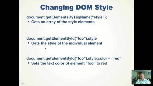 JavaScript DOM