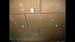 Звукоизоляция потолка с закладкой вентиляции