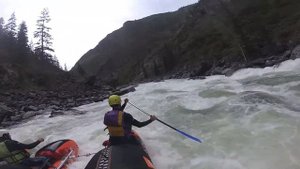 Башкаус порог №167 и №168 "Троглодит" Rafting the rapids №167 and №168 "Troglodyte" on the Bashkaus