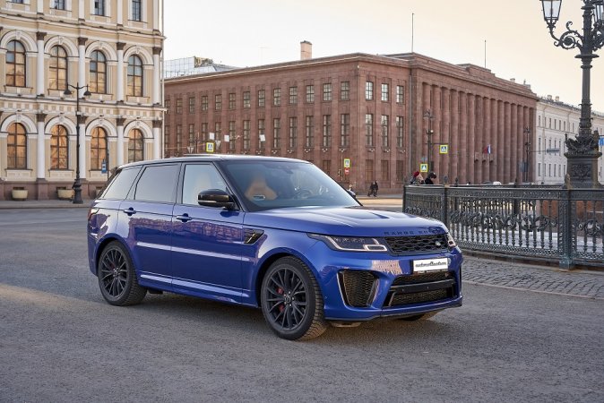 Range Rover Sport SVR, 575 л.с., аренда от 30000 руб/сутки