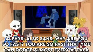 Undertale Reacts To Stronger Than You - Chara Response || Remake