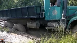 Зверская мощь легендарного КрАЗ-255 Б