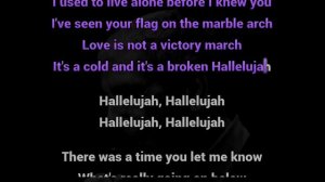 Rufus WainWright - Hallelujah  [ KARAOKE + LYRICS ]