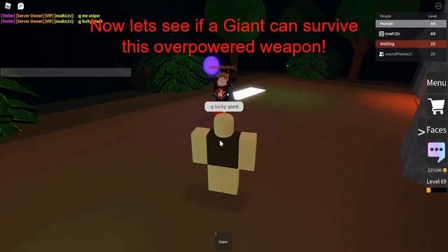 Secret Sniper weapon in Infectious Smile | Roblox смотреть онлайн