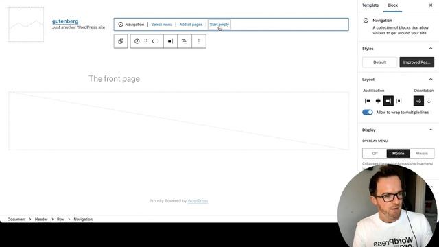 WordPress 5.9 Navigation block technical overview смотреть онлайн