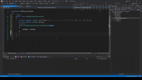 №119. C#. ASCII графика из любой картинки на C#