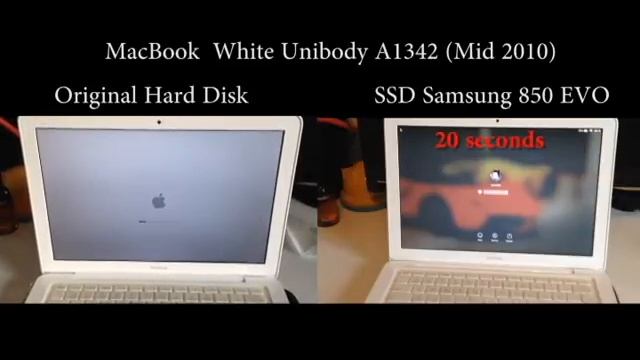 SSD 2010 Macbook Unibody A1342 смотреть онлайн
