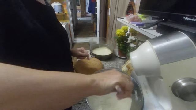 йогуртовый крем часть 1